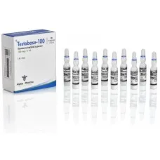 Testobase-100 10 Ampoules of 2ml by Alpha Pharma
