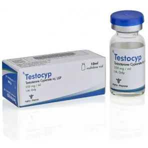 Testocyp 250mg 10ml vial by Alpha Pharma
