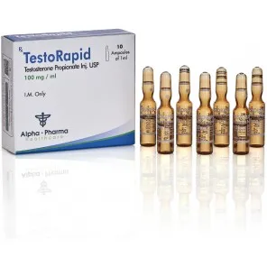 TestoRapid Testosterone Propionate 100mg/ml 10 Ampoules