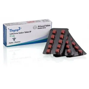 Thyro3 25mcg 30 Tablets by Alpha Pharma