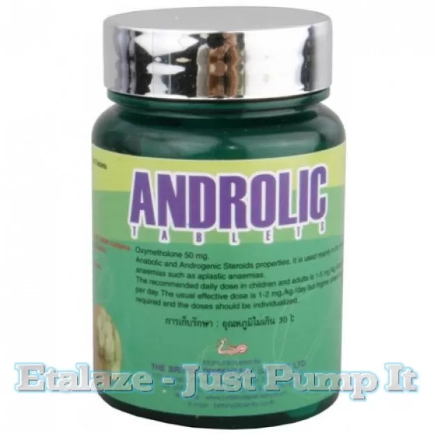 Androlic Oxymetholone 50 mg 100 Tabs by British Dispensary Androlic Oxymetholone 50 mg 100 Tabs by British Dispensary