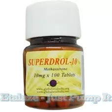 Superdrol 10mg 100 tabs by Global Anabolic