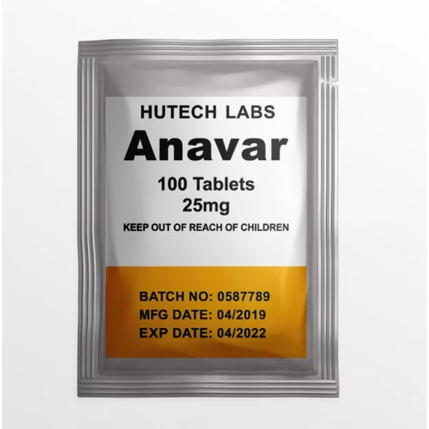 Anavar 25mg by Hutech