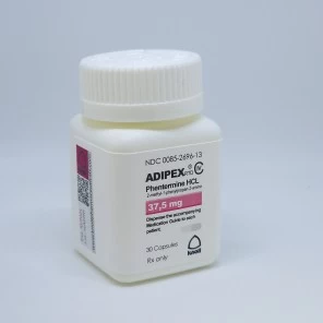 Adipex RTD Phentermine 37.5 mg 30 Caps by Knoll