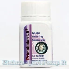 Primabolan Methenolone Acetate 25 mg 30 Tabs by LA Pharma