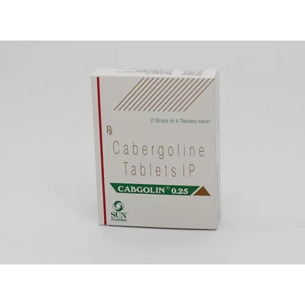 Cabgolin Cabergoline Oral tablets 0.25mg Sun Pharma Cabgolin Cabergoline Oral tablets 0.25mg Sun Pharma