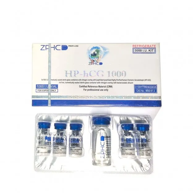 HP-hCG 1000 IU kit (5 vials × 1000 IU) by ZPHC