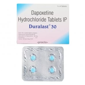 Duralast 30 mg by Indian Pharmacy