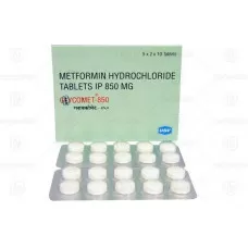Glycomet 850 mg (20) by Indian Pharmacy Glycomet 850 mg (20) by Indian Pharmacy