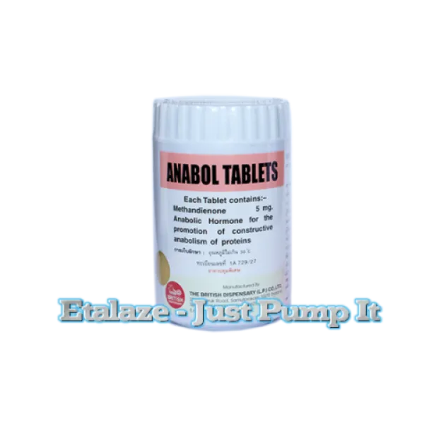 Anabol 5 mg 1000 Tabs by British Dispensary
