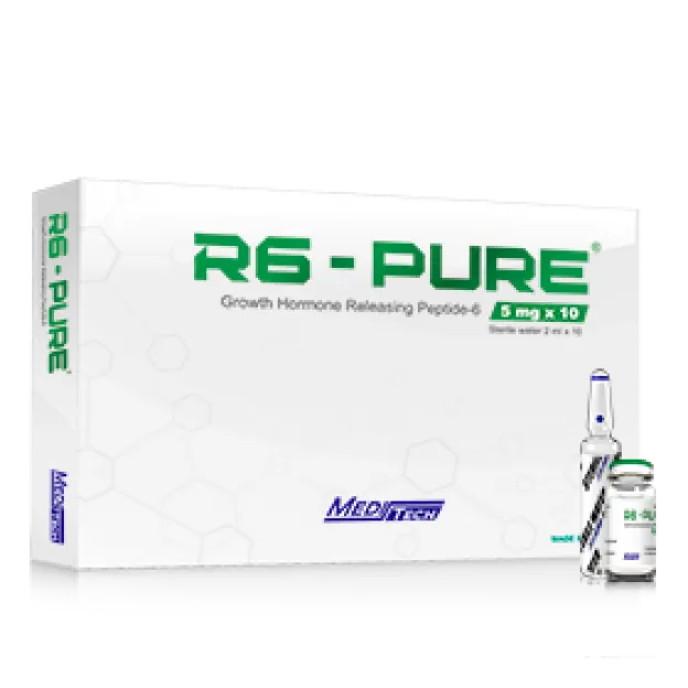 R6-Pure Growth Hormone Releasing Peptide-6 5 mg/vial Meditech R6-Pure Growth Hormone Releasing Peptide-6 5 mg/vial Meditech