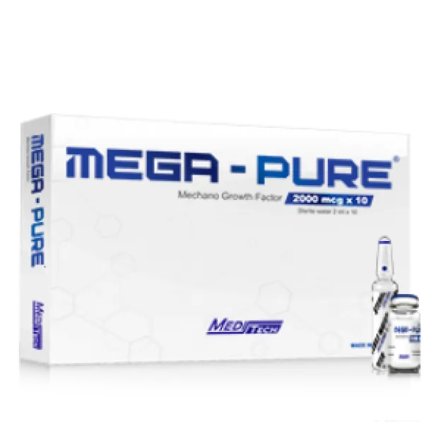 MEGA-PURE Mechano Growth Factor 2000 mcg/vial by Meditech