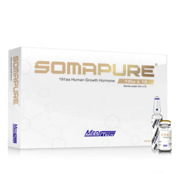 SOMAPURE 191aa HGH 10 IU/vial by Meditech SOMAPURE 191aa HGH 10 IU/vial by Meditech