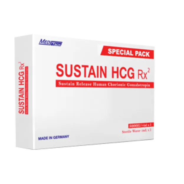SUSTAIN HCG Rx2 SPECIAL PACK 5000 IU/vial by Meditech SUSTAIN HCG Rx2 SPECIAL PACK 5000 IU/vial by Meditech