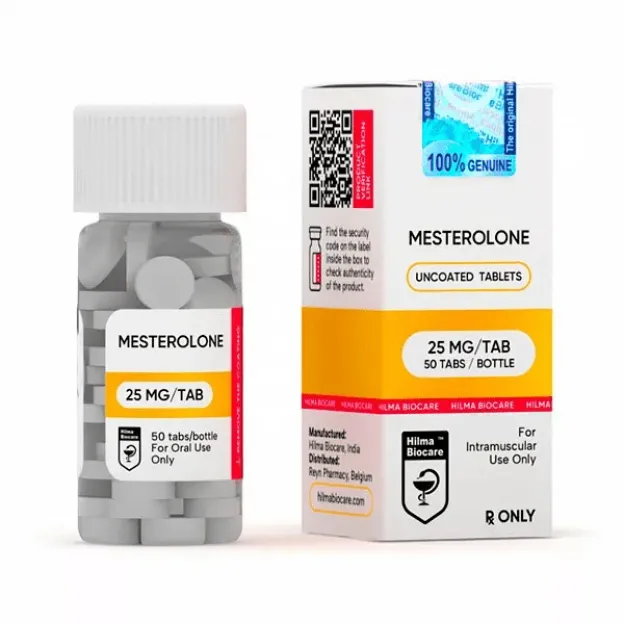 Mesterolone 25mg 50 Tabs by Hilma Biocare