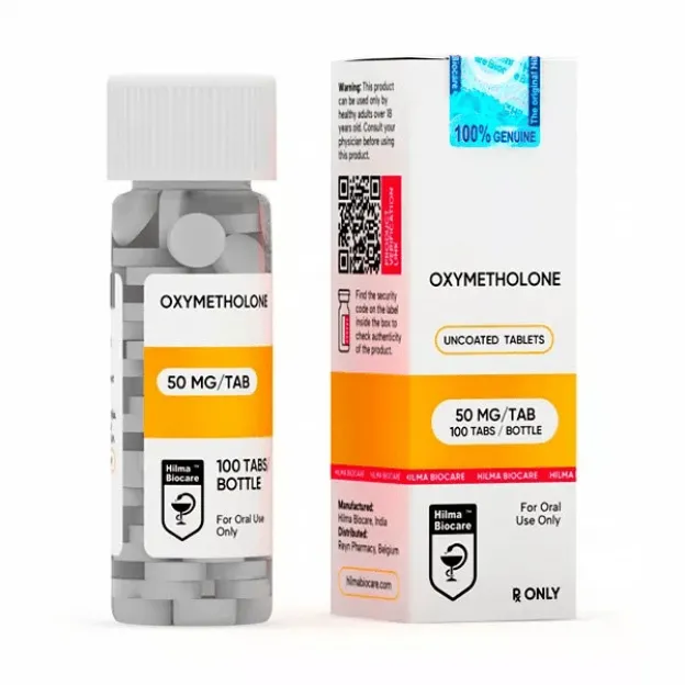 Oxymetholone 50 mg 100 Tabs by Hilma Biocare