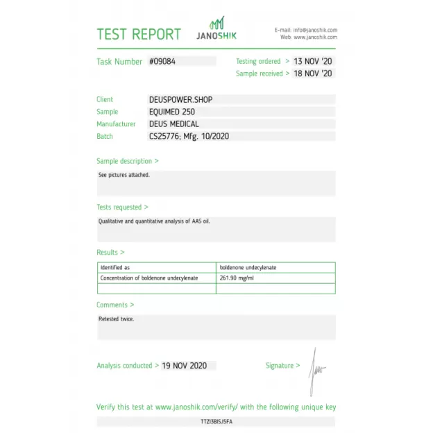 Equimed 250 by Deus Medicals Equimed 250 by Deus Medicals