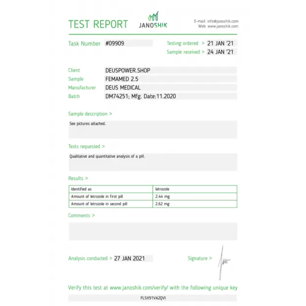 Femamed 2.5 by Deus Medicals Femamed 2.5 by Deus Medicals