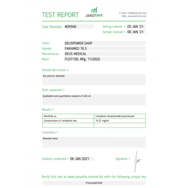 Paramed 76.5 by Deus Medicals Paramed 76.5 by Deus Medicals