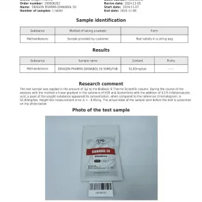 Dianabol 50mg by Dragon Pharma