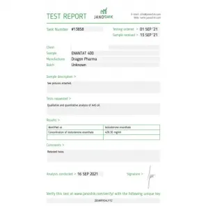 Enantat 400 by Dragon Pharma