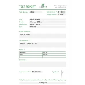 Melanotan ll by Dragon Pharma