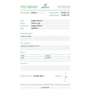 Semax 5mg by Dragon Pharma