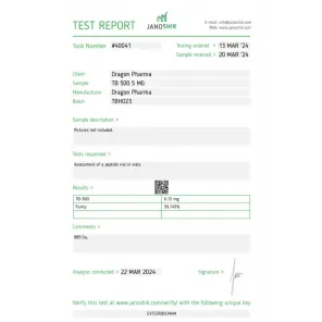 TB 500 5mg by Dragon Pharma