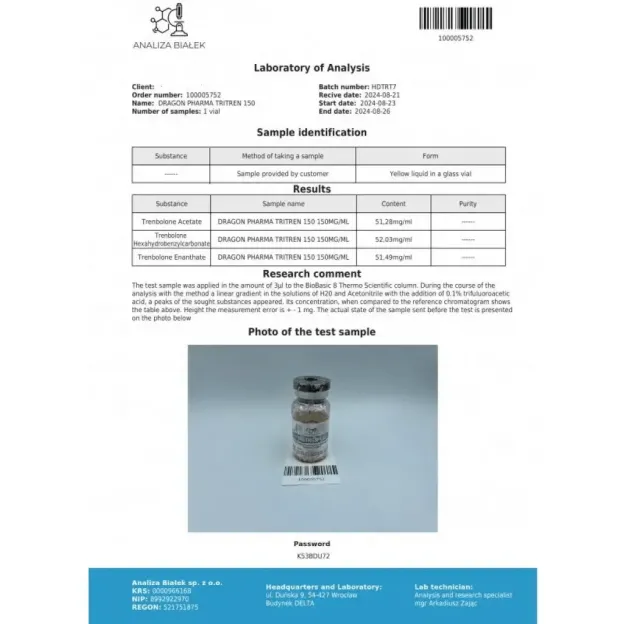 Tri-Tren 150 by Dragon Pharma Tri-Tren 150 by Dragon Pharma