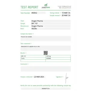 BPC 157 5mg by Dragon Pharma BPC 157 5mg by Dragon Pharma