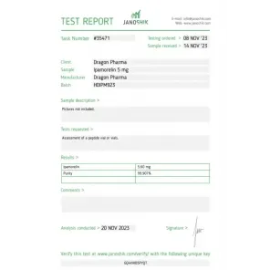 Ipamorelin 5mg by Dragon Pharma