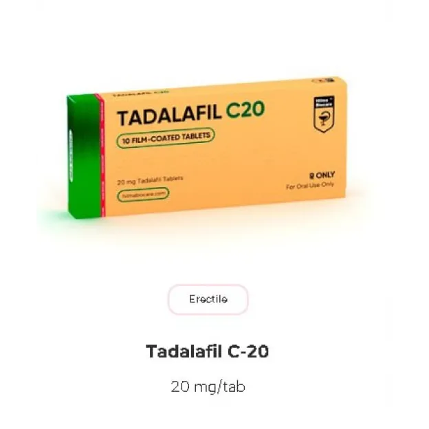 Tadalafil C20 tabs Hilma Biocare