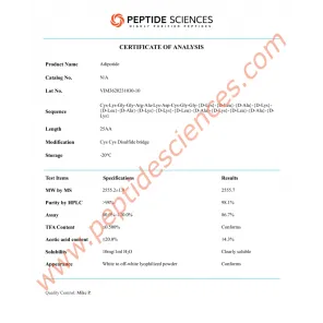 Adipotide (FTPP) 10mg by Peptide Science