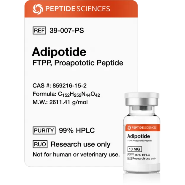 Adipotide (FTPP) 10mg by Peptide Science Adipotide (FTPP) 10mg by Peptide Science